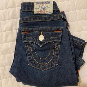 Women’s size 24 True Religion jeans! Never worn!🤍